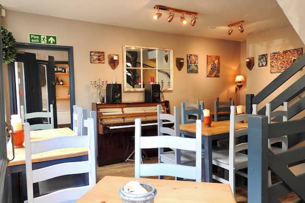 Cafe/restaurant in Bath, England (June 2017)