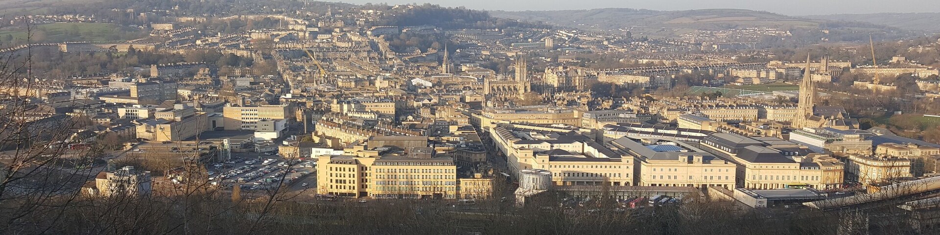 View over the City of Bath from Alexandra Park