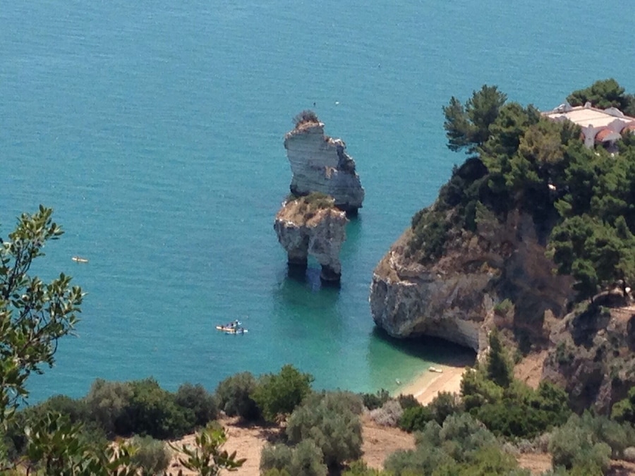 Coastline of Puglia, Italy