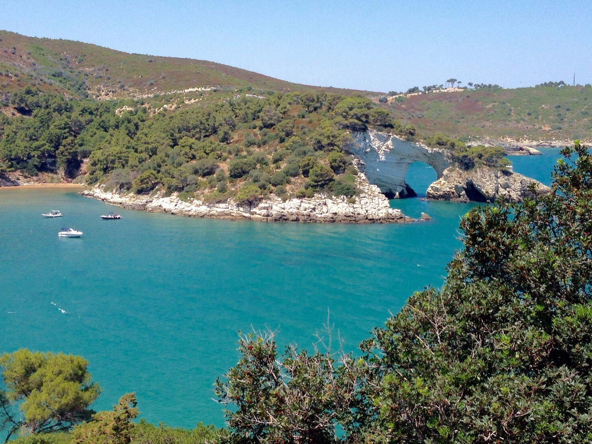 Beautiful coastline of Puglia