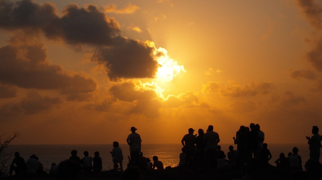 I am not sure this "bar" even had a name. It was located up on a hill and was the perfect spot to watch the sunset.