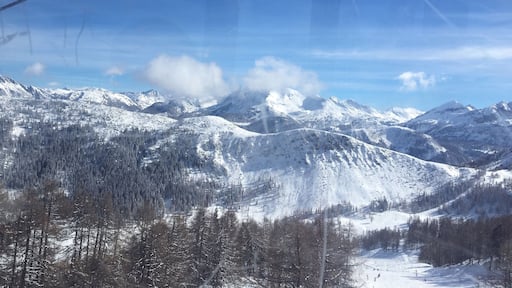 Skiing in Zauchensee