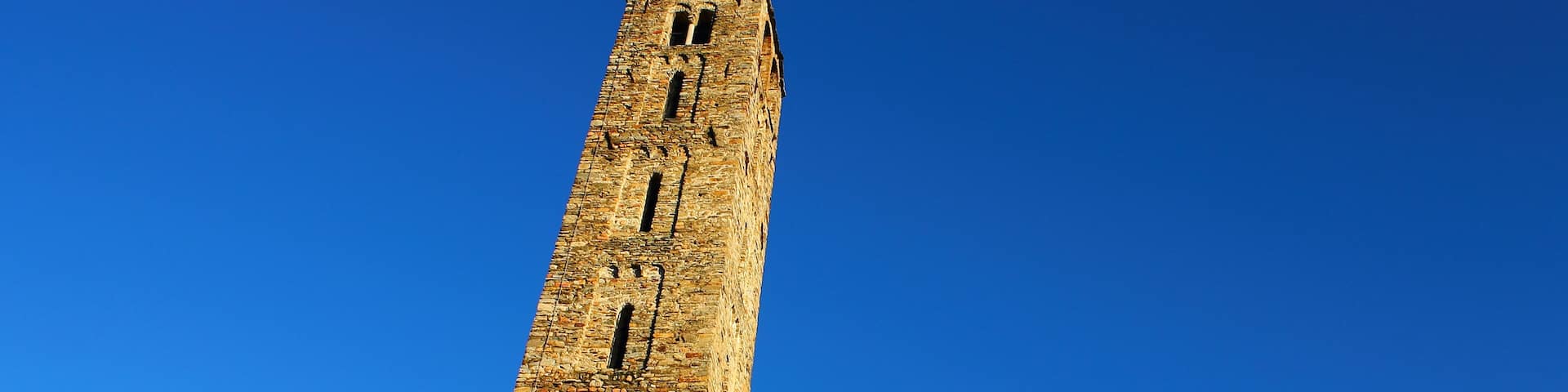 Architettura romanica in Italia. La chiesa di Santa Maria In Campagna a Cantello, in provincia di Varese.