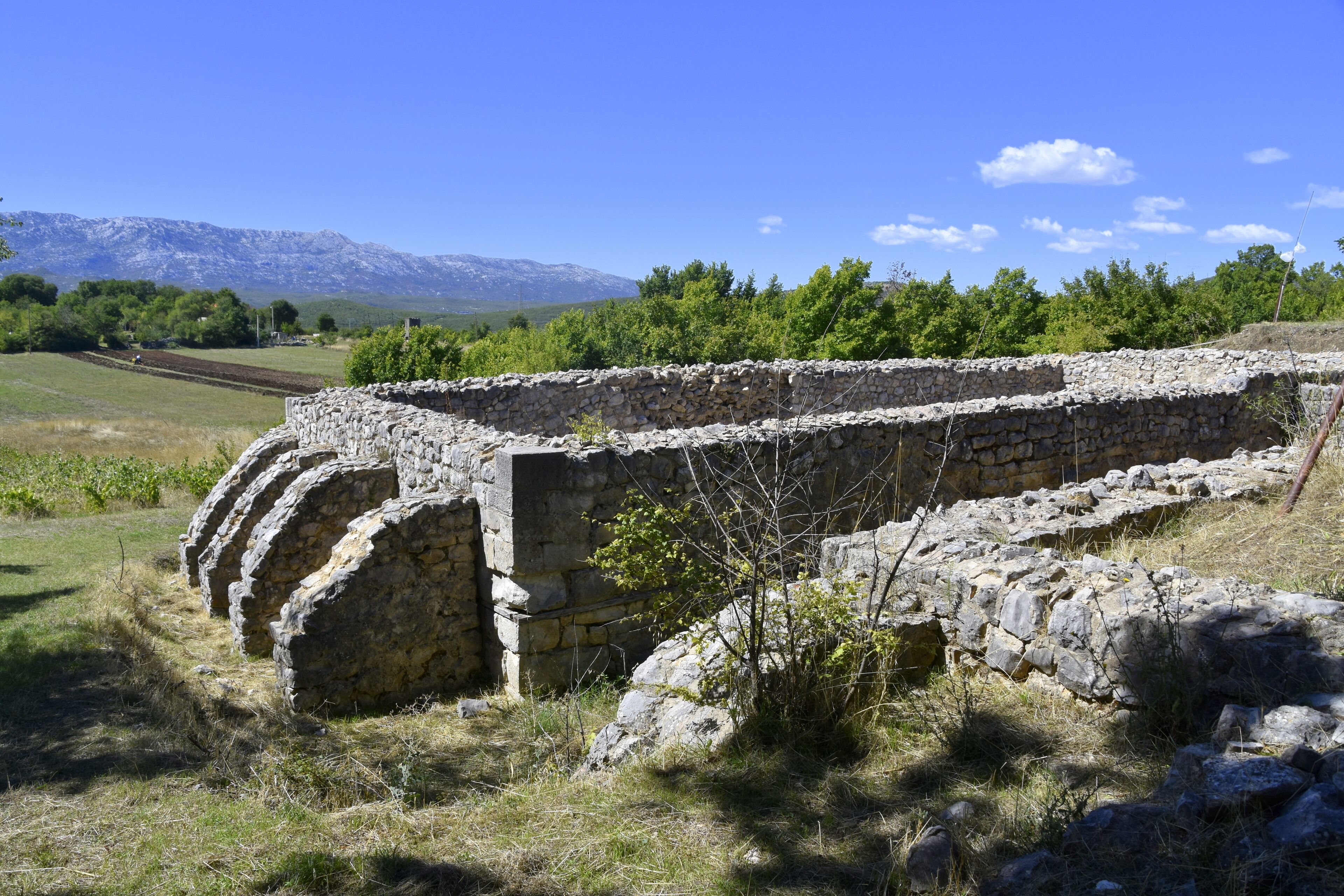 Tilurium, Military Sleeping Quarters, Trilj is a municipality and town in inland Dalmatia, Croatia 
