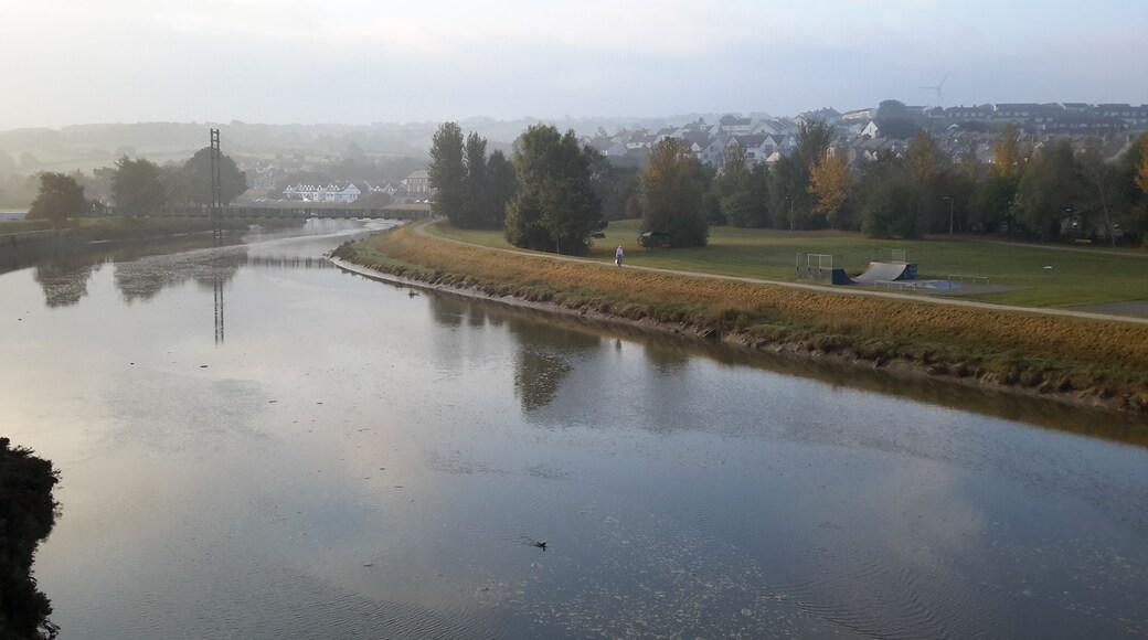 River Camel at Wadebridge.