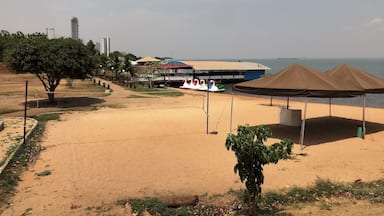 A beautiful view of Graciosa Beach, on the Tocantins River in Palmas, Brazil.; Shutterstock ID 1415098721; Purchase Order: -