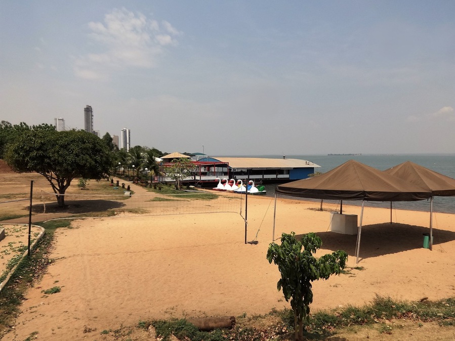 A beautiful view of Graciosa Beach, on the Tocantins River in Palmas, Brazil.; Shutterstock ID 1415098721; Purchase Order: -