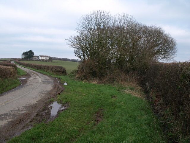 Uplands A farm on the lane between Whitstone and East Balsdon.