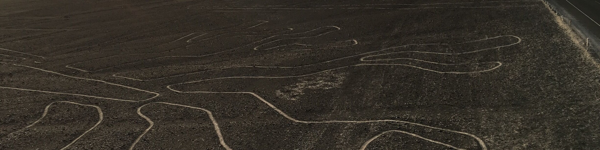 The Nazca Lines are a series of large ancient geoglyphs in the Nazca Desert, in southern Peru.