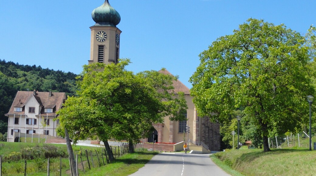Alsace, Haut-Rhin, Jungholtz, Basilique Notre-Dame (1723) de Thierenbach (PA00085469, IA00111918).