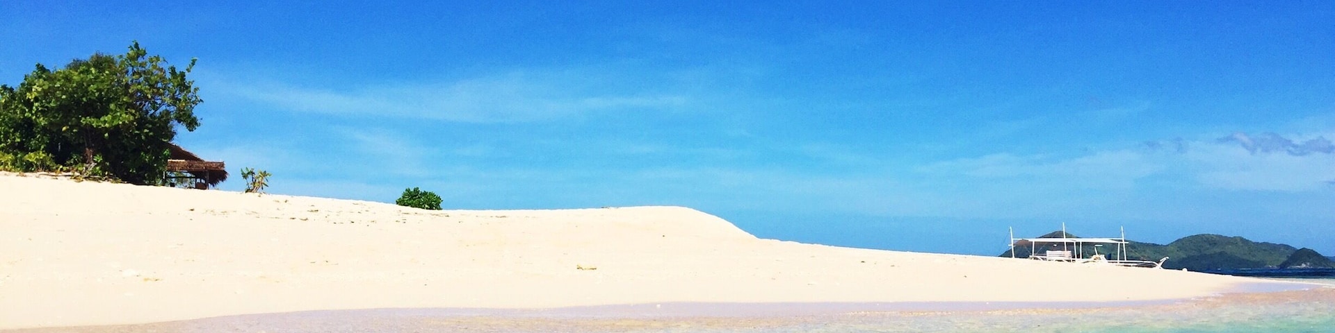 Paradise. Go early so you can have the whole island to yourself!