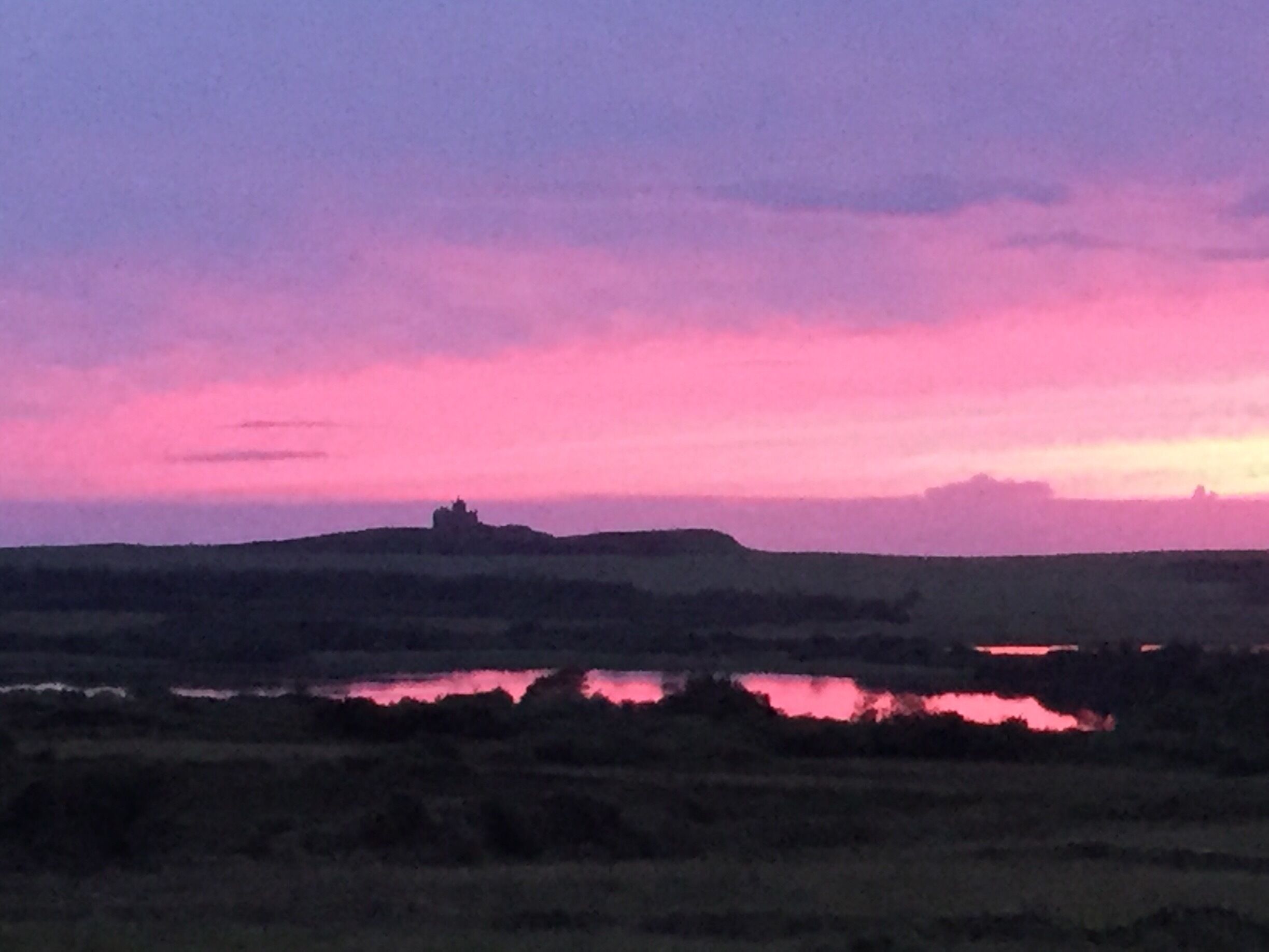 Overlooking the castle and mullaghmore beach. 