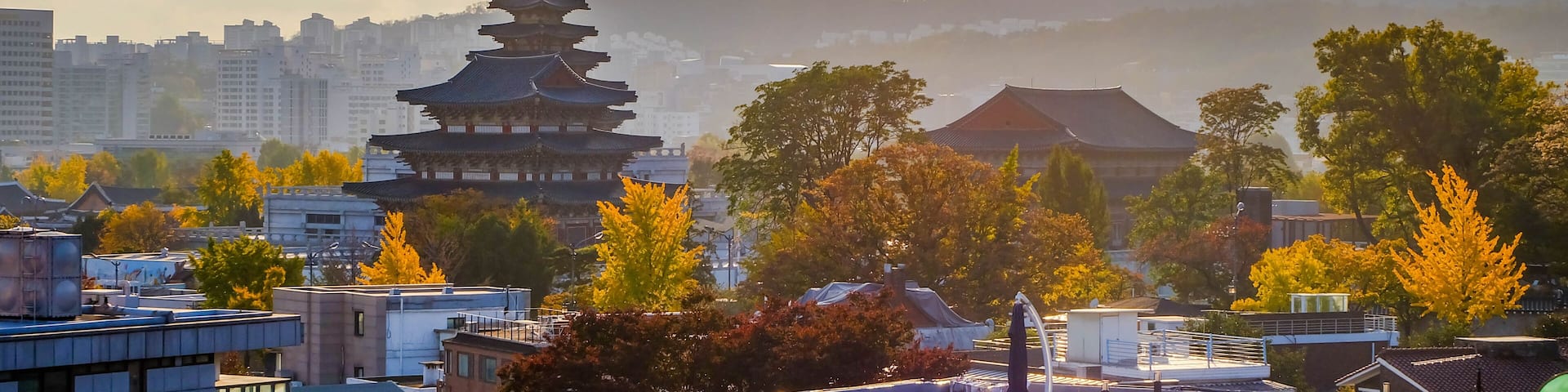 Bukchon hanok village. Seoul, South Korea, Asia
