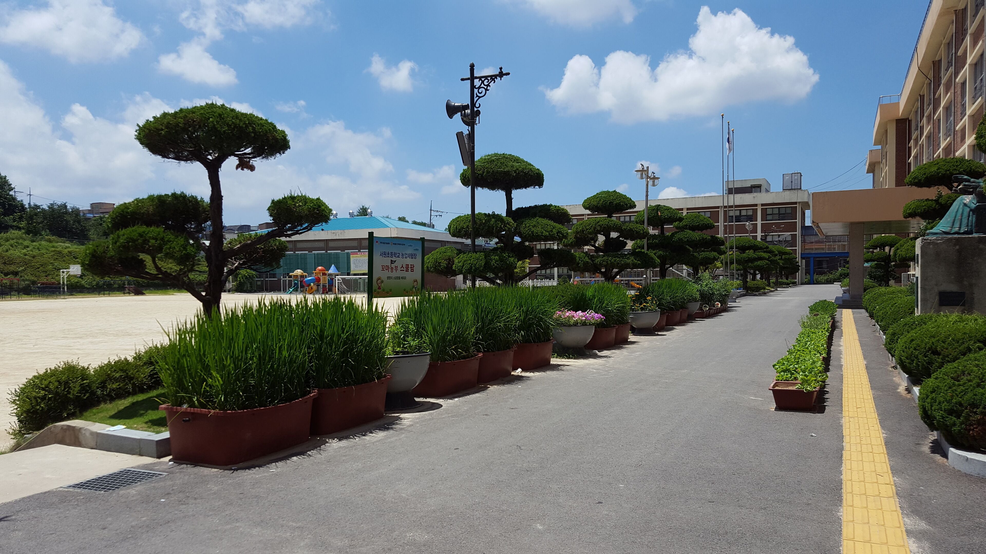 전주서원초등학교 농업체험장(스쿨팜)