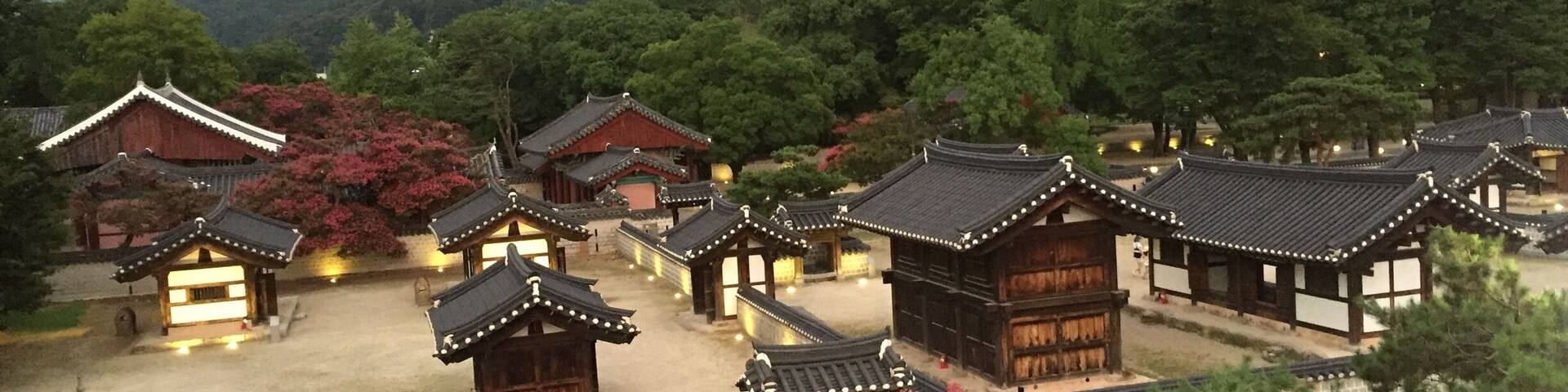 good place "cafe" for tour at traditional village in Jeon-ju of southkorea.