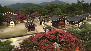 good place "cafe" for tour at traditional village in Jeon-ju of southkorea.