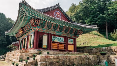 Guryongsa temple in Chiaksan mountain national park, Wonju, Korea
