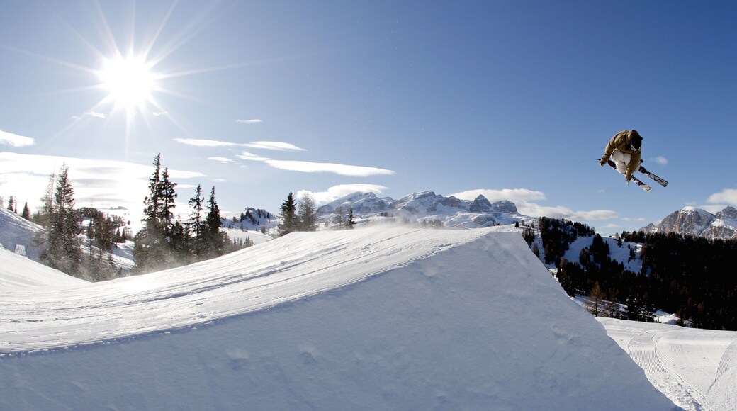 Alta Badia featuring snow and snow skiing