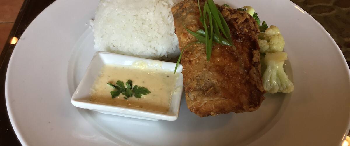 Try the blue marlin at Waterfront Hotel i Davao City