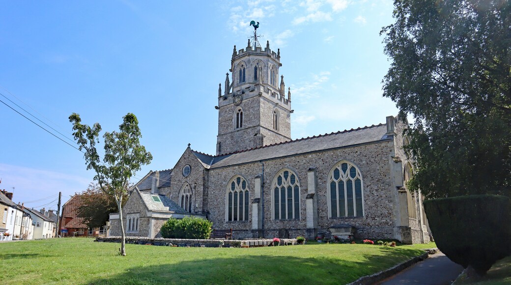 The parish church in the small town of Colyton in Devon
