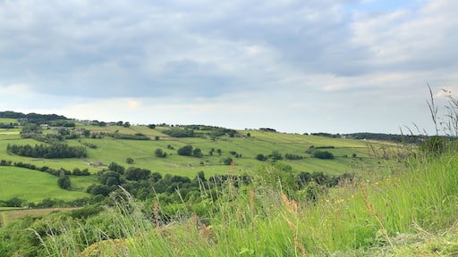 West Yorkshire countryside. A view across the West Yorkshire countryside close to the village of Haworth in northern England.