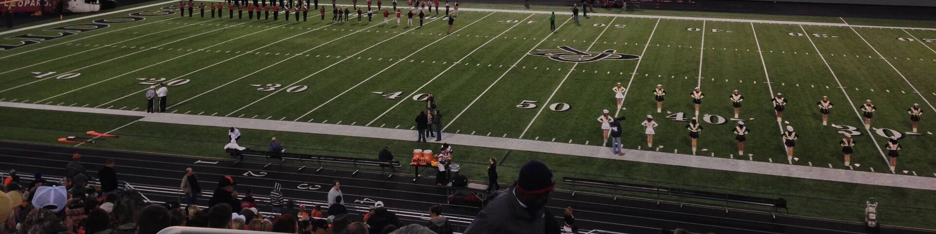 It’s a tradition in Texas, USA we like to call Friday Night Lights. High school football is huge in this state. #football