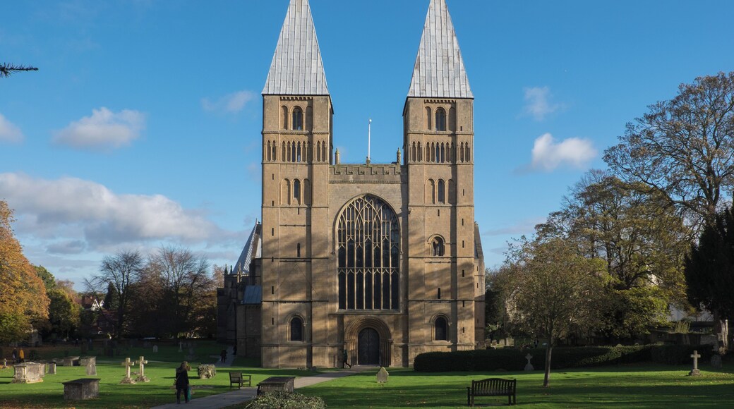 Southwell Minster, Nottinghamshire - from the west