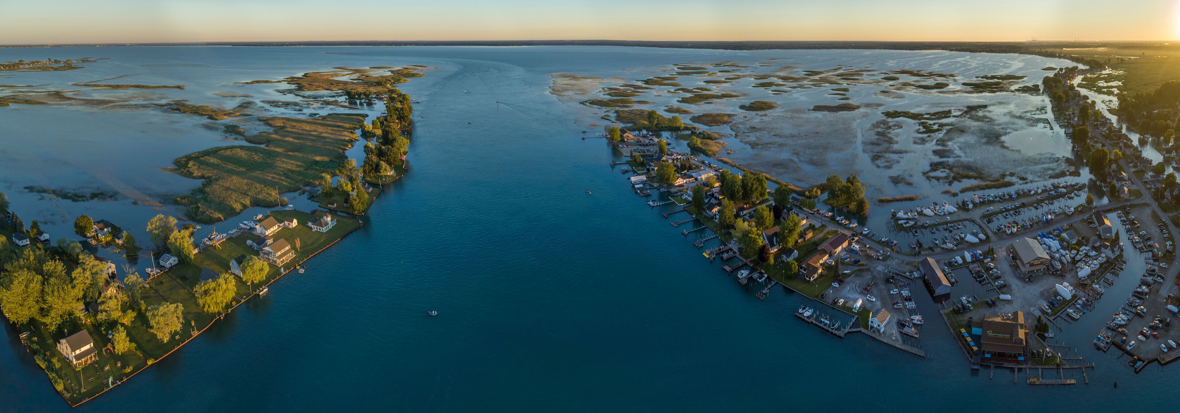 Anchor Bay, St. Clair River Estuary, Michigan