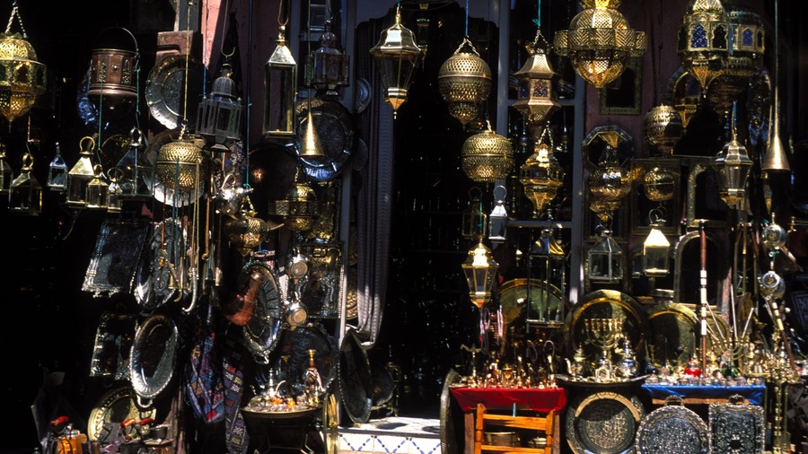 Marrakech caratteristiche di vista interna