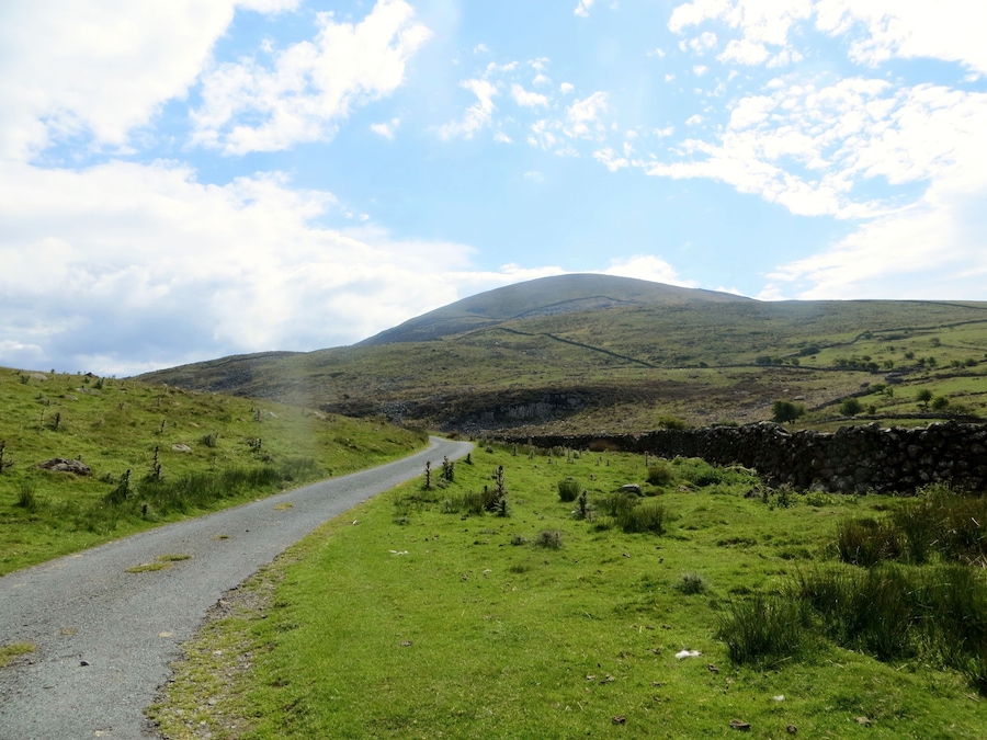 On the road to Cwm Nantcol - May 2013
