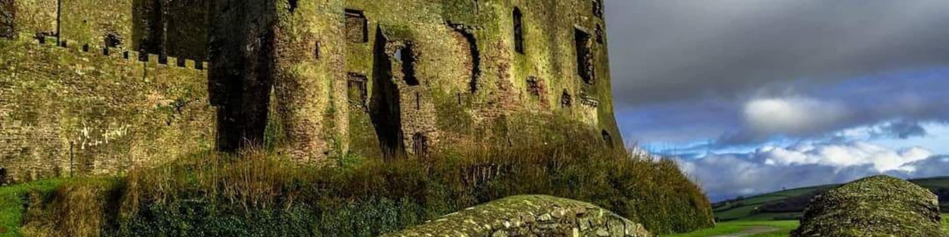Castle in Laugharne, Wales. Was taken in January this year with overcast and changeable weather.
