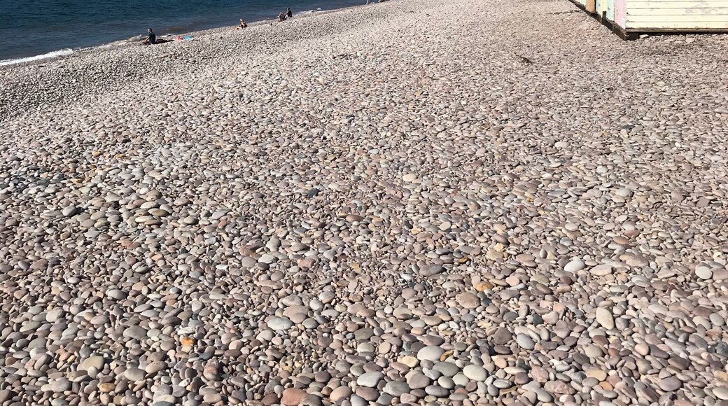 I love this beach, the red rock, blue sea and sky. A wonderful example of a Jurassic coast. Also my childhood holidays were spent here. A little piece of my heart will always be here.