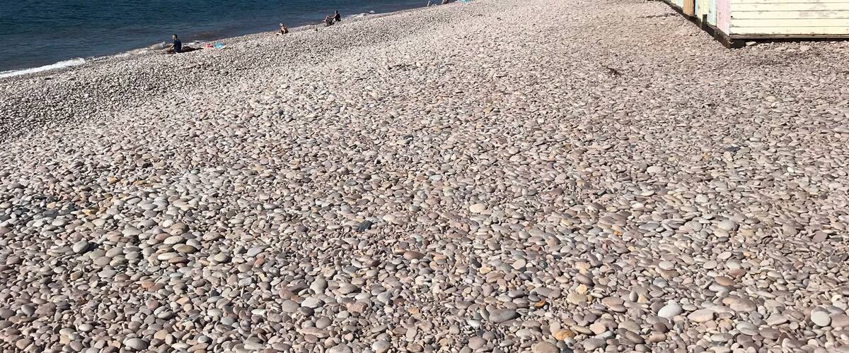 I love this beach, the red rock, blue sea and sky. A wonderful example of a Jurassic coast. Also my childhood holidays were spent here. A little piece of my heart will always be here.