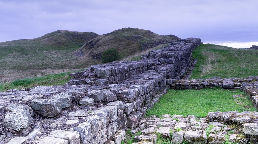 Hadrians Wall near the Shield in the Wall