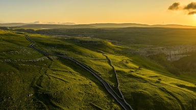Dramati Sunrise over Malham Cove