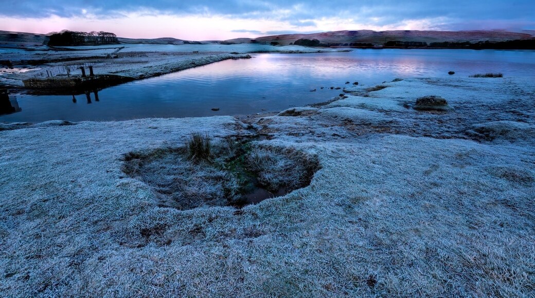 Malham Tarn at sunrise