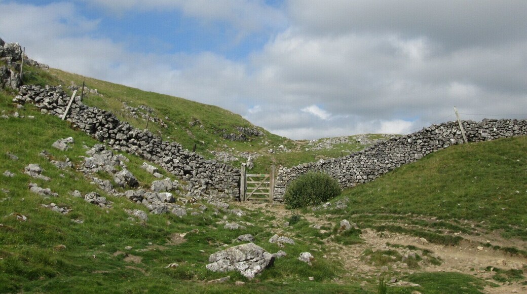 Gate at the eastern end of Sulber Nick