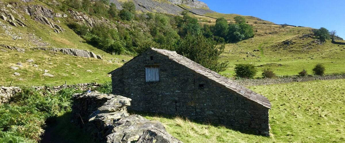 Field barns were traditionally used to store the hay crop in fields remote from the main farm buildings