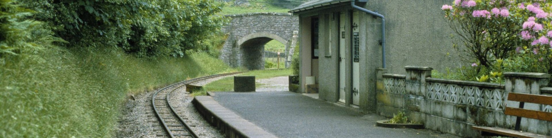The Green railway station, Ravenglass and Eskdale Railway, Eskdale