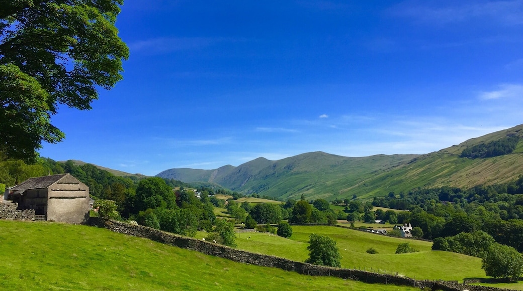 Looking up the Kirkstone Pass past Troutbeck