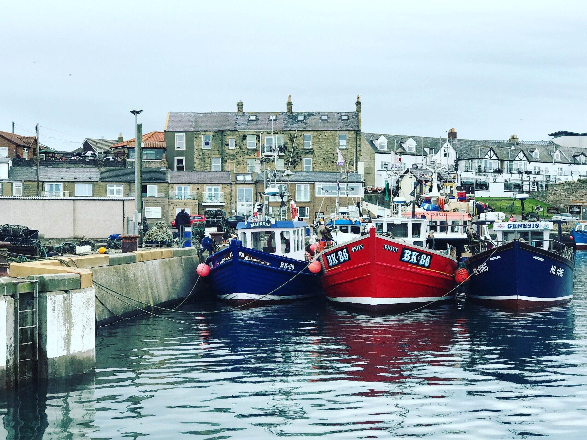A trip to the Farne Islands is a great detour if you are ever near Seahouses. 

After seeing all the sea birds (and, luckily for us, a pod of dolphins) the boat brings you back past the colourful fishing boats of Northumberland. 

#lifeatexpedia #colors