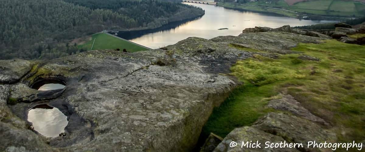 One of the best view points in Derbyshire, overlooking the Ladybower Reservoir