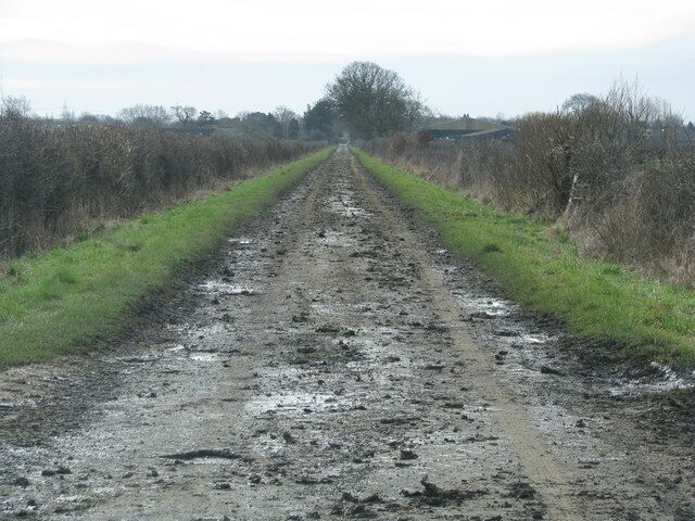 Very muddy road towards Cote