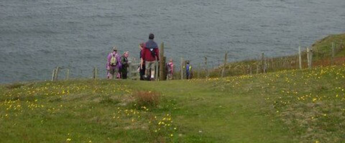 Bradda Head seen from the Coastal Path above Port Erin