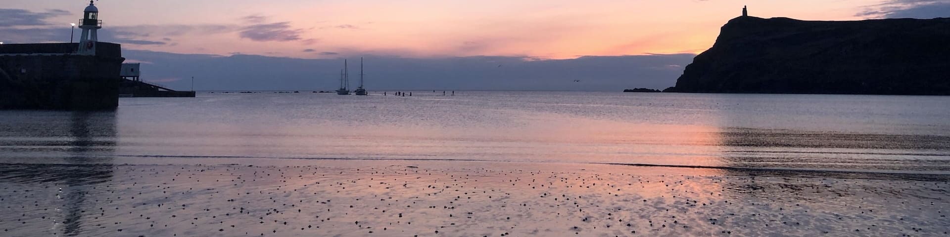 Sunset at Port Erin