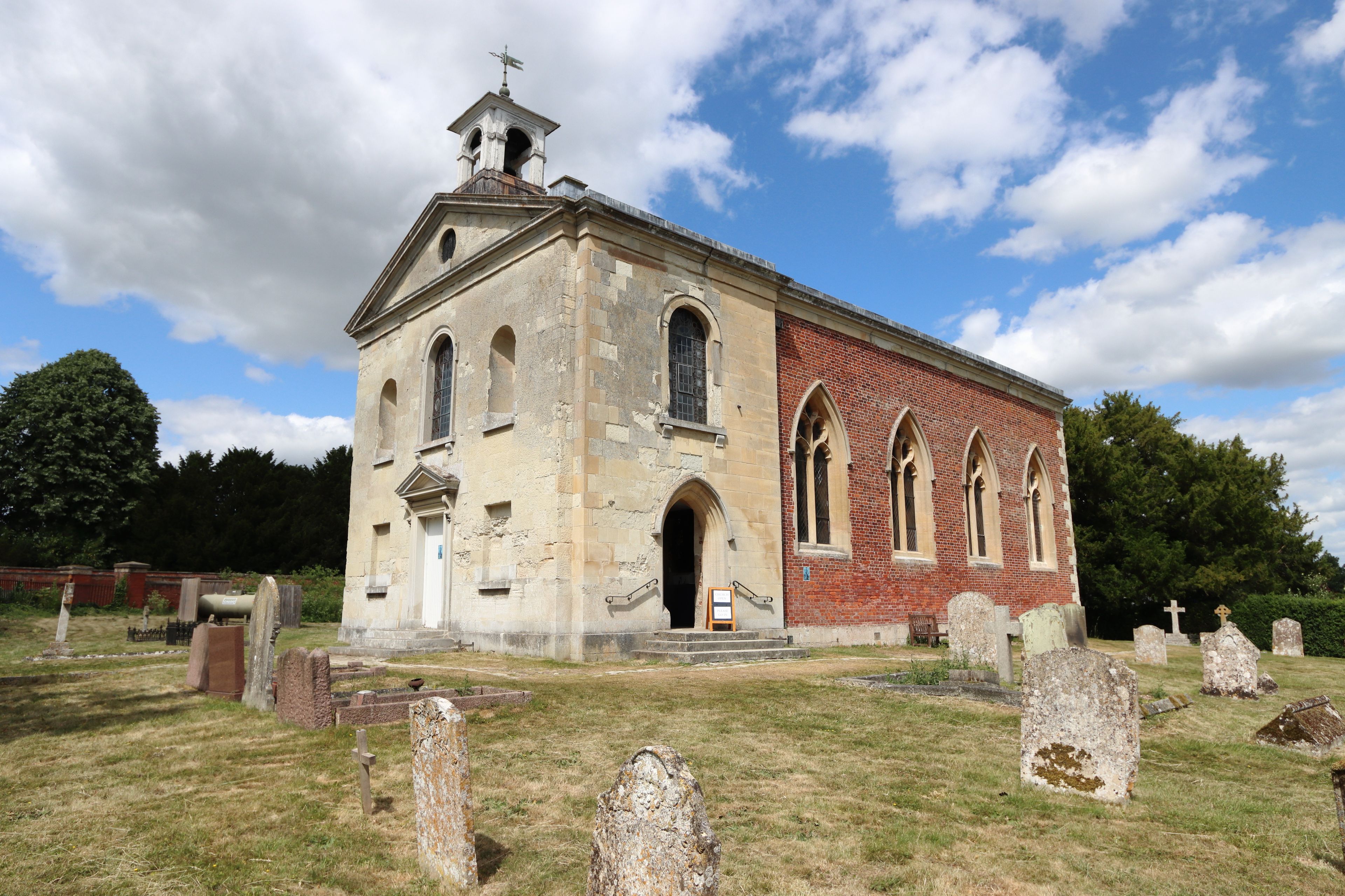 St Andrew's Church, Wimpole Estate, Arrington, Royston, Cambridgeshire, England, UK