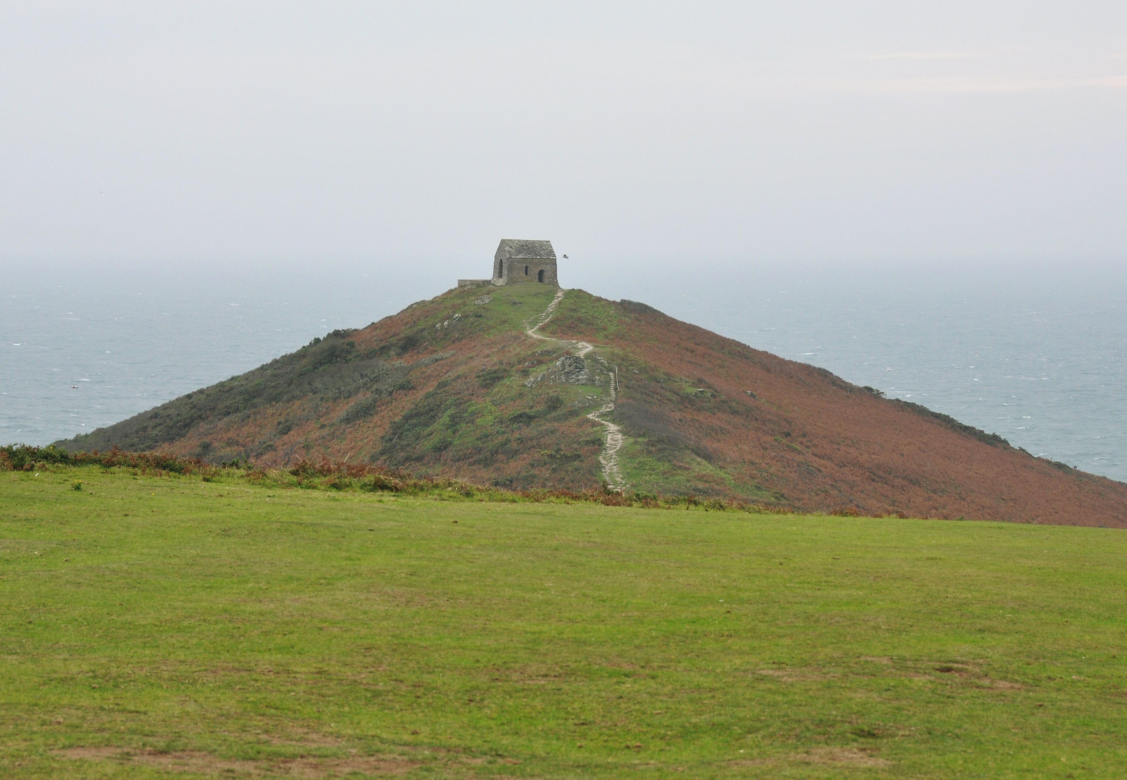 The Chapel of St Michael on Rame Head, Cornwall.