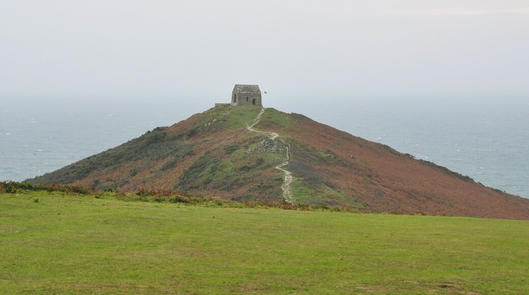 The Chapel of St Michael on Rame Head, Cornwall.