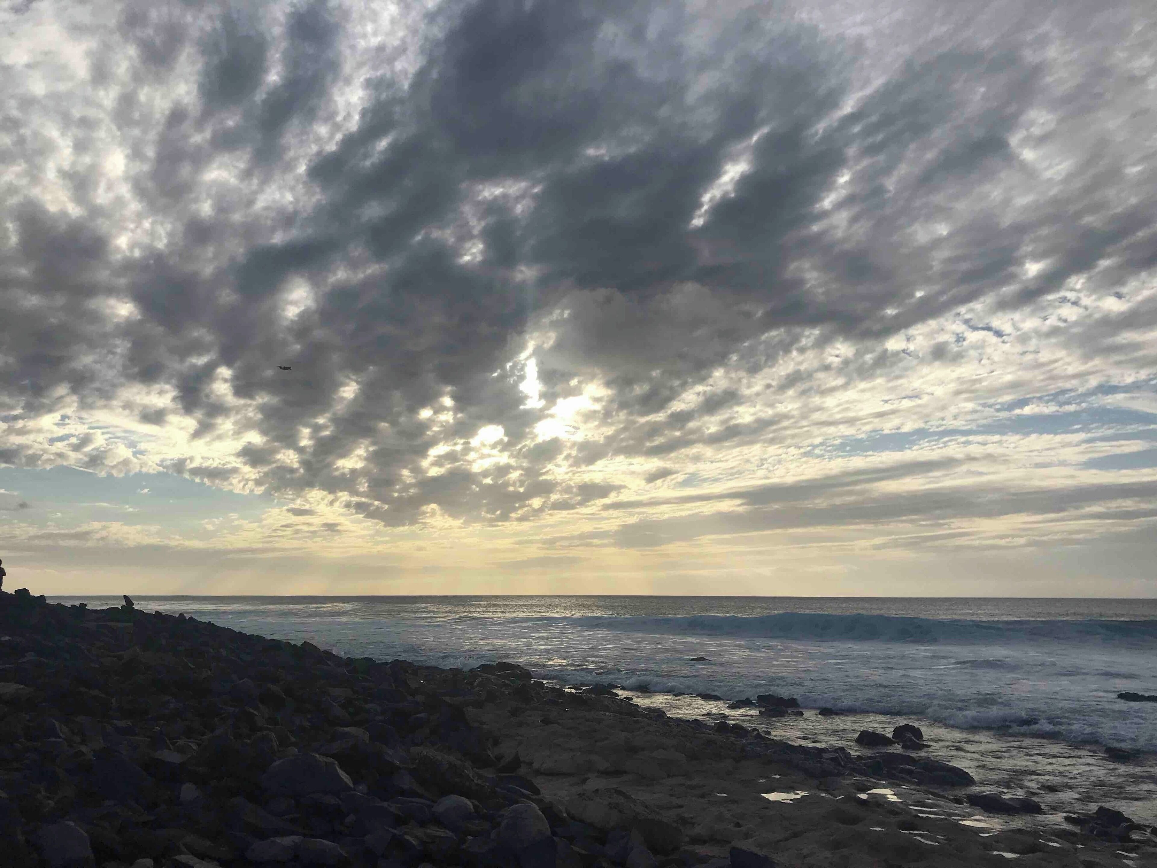 sunset on the island of Sal, Cabo Verde