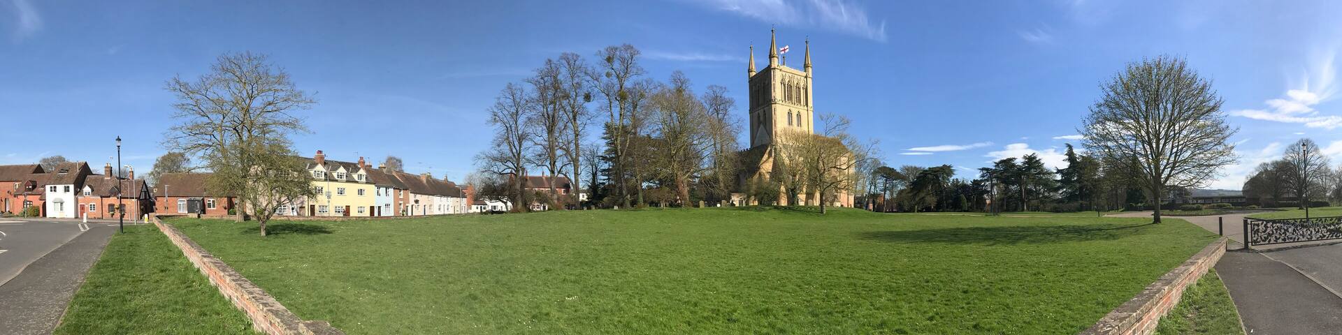 Pershore Abbey Worcestershire England UK